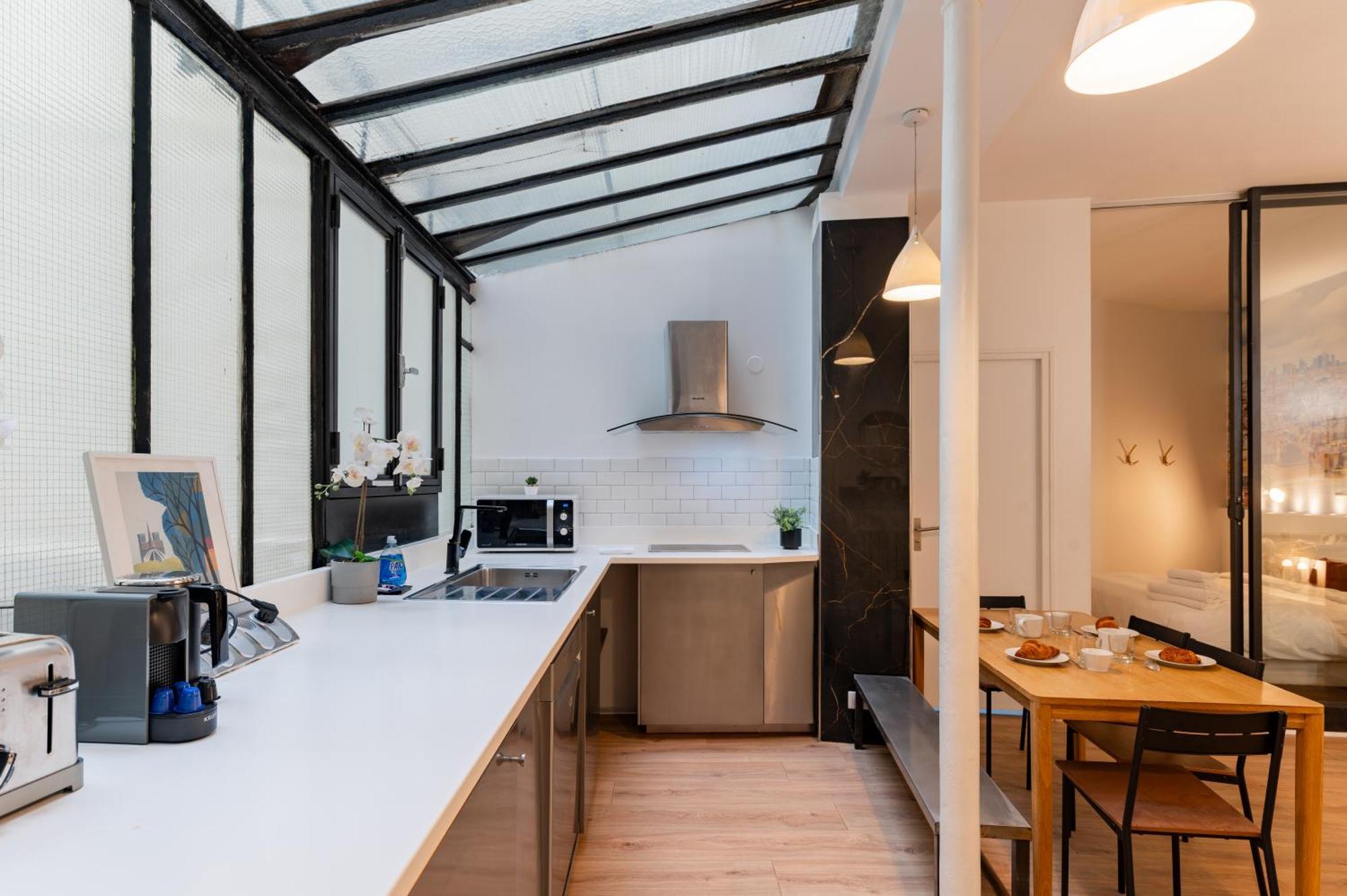 St Germain Sartre Chicsuites Paris Bagian luar foto